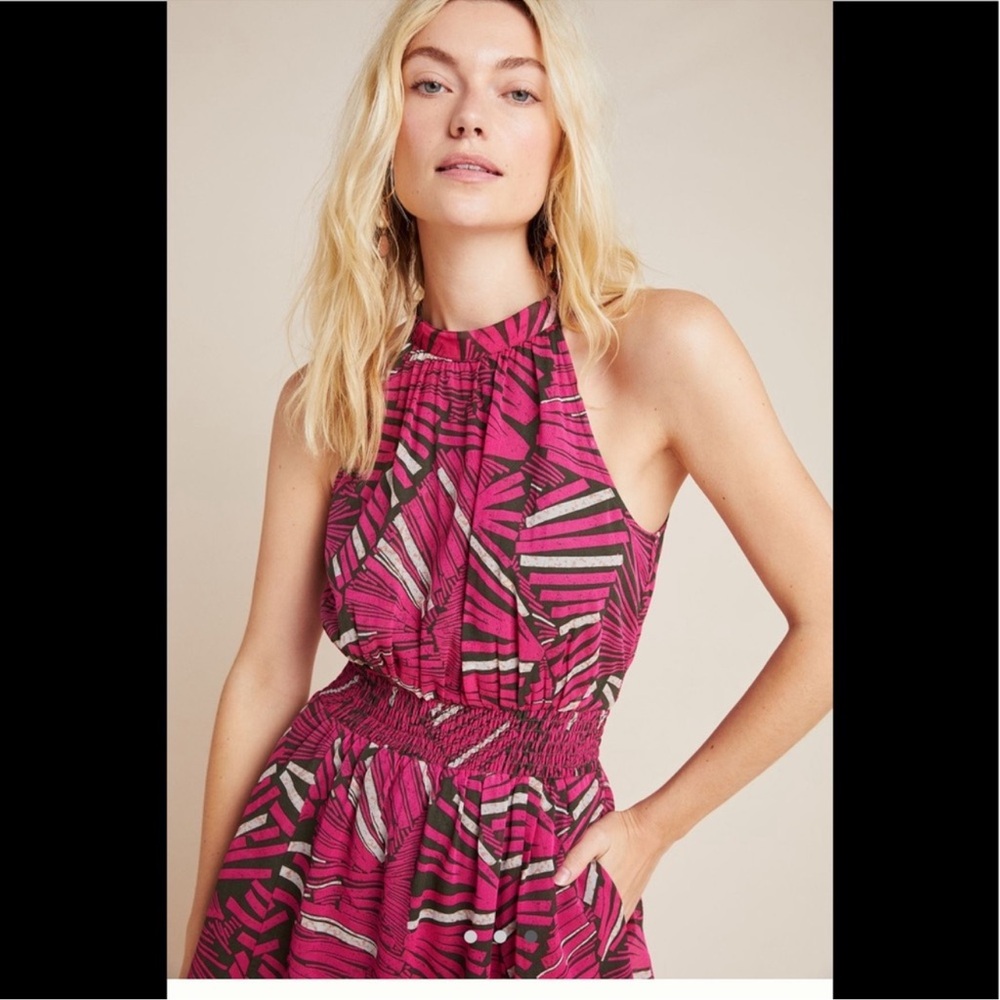 Anthropologie Maeve Kelly halter dress - Picture 2 of 14